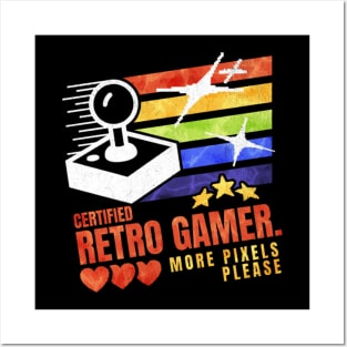 Certified Retro Gamer Posters and Art